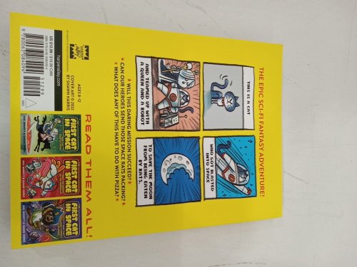 (Paperback) The First Cat in Space Ate Pizza by Mac Barnett and Shawn Harris image 3
