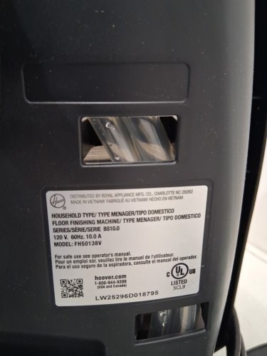 HOOVER TurboScrub Upright Carpet Cleaner Machine - white (model: fh50138v) image 7