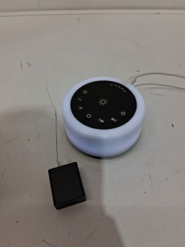 ColourNoise White Noise Machine with 12 Colors, 30 Soothing Sounds and 5 Timers - Black (Model: ‎CWN-R1) image 3