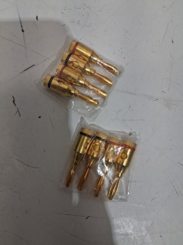 16PC Gold Plated Speaker Connectors Banana Plug with Stable Transmission - gold (model: ZAICOLERk8orcg7s31) image 4