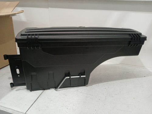 truck bed storage box with lockable lid, compatible with 2019-2021 chevrolet silverado 1500, GMC Sierra 1500, passenger side - 25L - black (ZP20220406B02) image 10