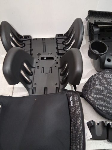 EVENFLO GOTIME SPORT/lx HIGH BACK BOOSTER SEAT - Black/grey (MODEL: 35012445C) image 4