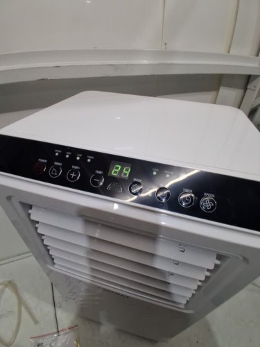 COSTWAY Portable Air Conditioner with Remote Control, Digital Display - 8000 BTU - white (Model: ‎FP10579US-WH) image 5