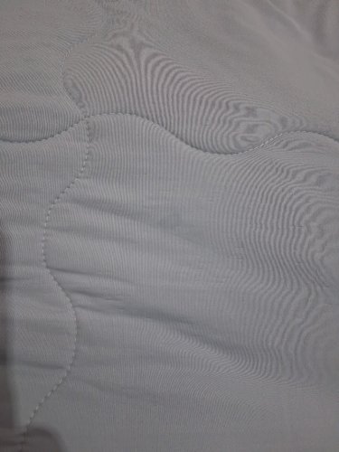 BERKSHIRE REVERSIBLE DOWN-ALTERNATIVE COOLING BLANKET - QUEEN - BLUE (MODEL: 1986200) image 5