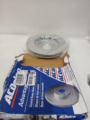 ACDelco Advantage Coated Front Disc Brake Rotor - COMPATIBLE WITH VARIOUS MODELS *SEE PHOTOS FOR COMPATIBILITY* (MODEL: 18A813AC) image 6