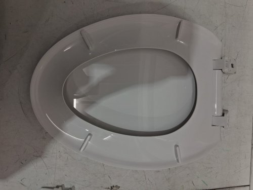 AMERICAN STANDARD ELONGATED SLOW-CLOSE TOILET SEAT - 16.5" x 13" - WHITE (MODEL: 5503A00B.020) image 4