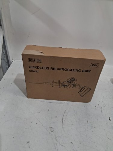 SEESII CORDLESS HANDheld reciprocating -  2x 4.0Ah BATTERies -blue (model: srw02) image 2
