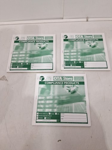 3 Ontario Trucking Association Canada / USA Driver's Daily Logbook and Vehicle Inspection Report (Model: LOG-LMLT-STK) image 2