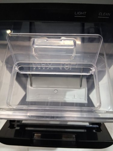EUHOMY Self-Cleaning Countertop Nugget Ice Maker - 40Lbs/24H - Black (model: IM017-Nbl-caeh) image 10