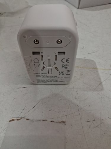 VYLEE 5-IN-1 Universal International Power Travel Plug Adapter - 3.5A - WHITE (MODEL:OL-212) image 4