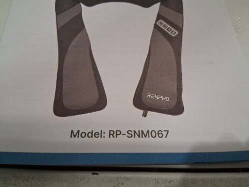 RENPHO Shiatsu Neck AND BACK Massager with Carrying Bag - Electric Deep Tissue 3D Kneading Massager - bLACK - (mODEL: RP-SNM067) image 6