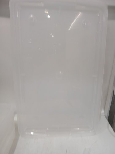 3PK IRIS USA CLEAR STACK & PULL STORAGE BOX - 40QT - CLEAR (MODEL: SS-UB) image 5