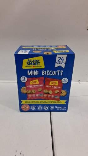 24PC Allergy Smart Mini Cookies - 25G (EACH) - Birthday Cake / Chocolate Chip image 2