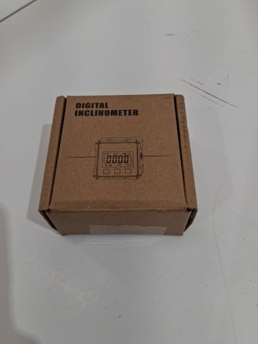 Digital Magnetic Angle Finder Cube with Dual Laser Gauge - Orange / Grey (Model: ‎COUS31001c6) image 5