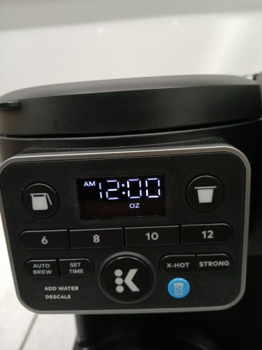 KEURIG K-DUO SINGLE SERVE & DRIP COFFEE MAKER - 12 CUP GLASS CARAFE - BLACK (model: K5600) image 4