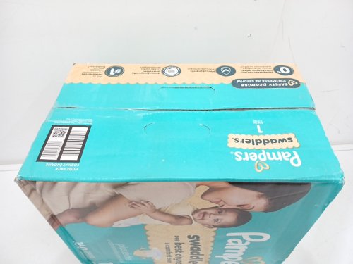 160PK PAMPERS SWADDLERS BEST DRYNESS DISPOSABLE DIAPERS - SIZE 1 (8-14LB) image 3