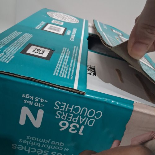 136PK PAMPERS SWADDLERS SKIN SAFE DISPOSABLE DIAPERS - NEWBORN image 4