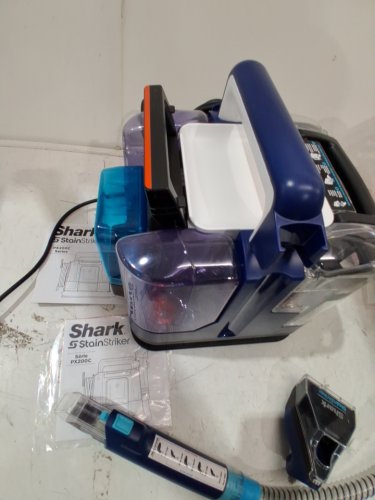 SHARK STAINSTRIKER PORTABLE CARPET CLEANER & UPHOLSTERY CLEANER - BLUE/GREY (MODEL: PX200C) image 4