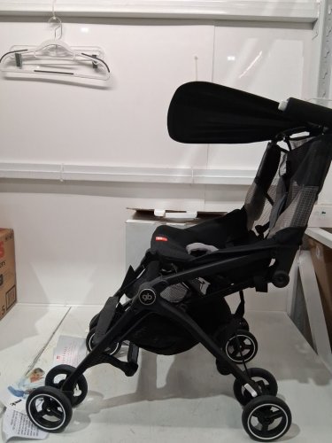 GB Pockit Air Lightweight Folding All Terrain Infant Baby Stroller - Velvet Black (model:619000537) image 4