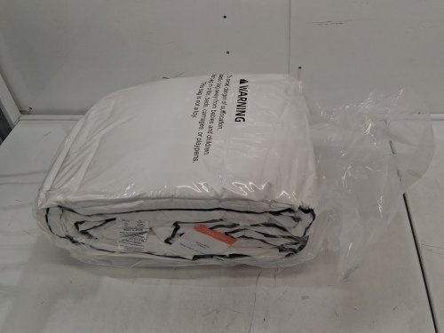 hyvif Luxury Down Fiber Comforter all seasons duvet insert - King (106" x 90"), High Fill, Lightweight & Fluffy - Ivory White image 3