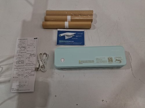 4pc gloryang inless portable thermal printer - for paper 8.5'' x 11'' - green (Model : pd-a4) image 2