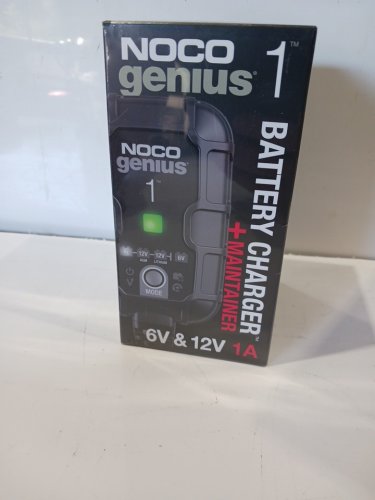 NOCO GENIUS1 1A Fully-Automatic Smart Charger - 6V/12V Battery Charger, Battery Maintainer, & Battery Desulfator With Temperature Compensation (model: genius1) image 3