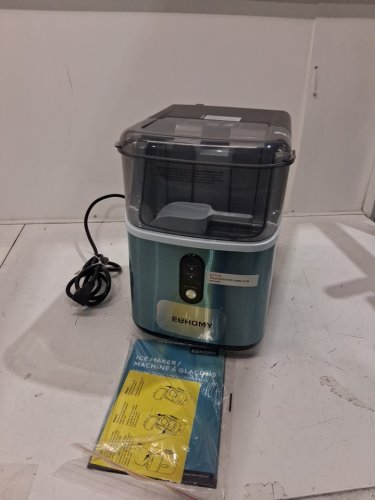 Euhomy countertop nugget ice maker - makes 35lbs/day - stainless steel (model: im-15s) image 4