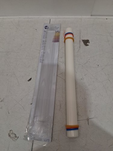 Wilton Fondant Roller Rolling Pin with Guide Rings - 20" - white image 4