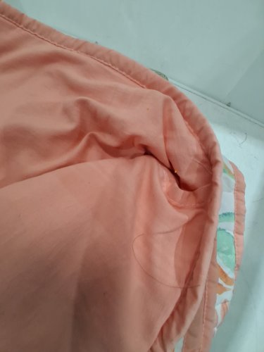 3pc Martha Stewart Quilt Set - with 1 quilt, 2 shams - pink/white /green (model: 1599227) image 4
