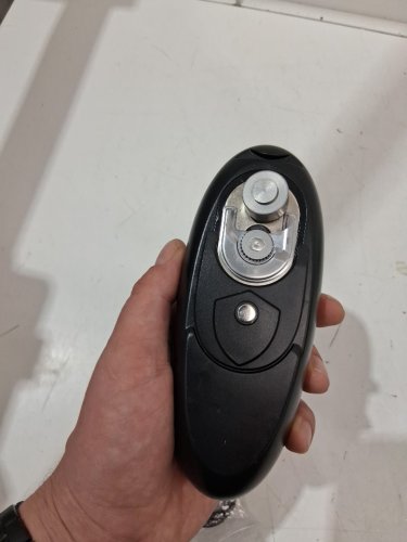 circle joy rechargeable electric can opener - fits most can sizes - white/black (Model : KGQ-5A-BW-NEW-CA) image 4