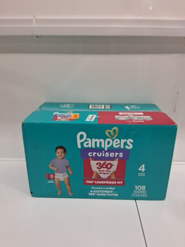 108PK PAMPERS PULL ON CRUISERS 360° FIT GAP-FREE FIT DISPOSABLE BABY DIAPERS - SIZE 4 (22LBS+) image 2