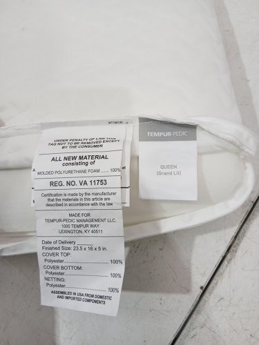 TEMPUR-Pedic Cloud pillow with washable & Removable Cover - queen - white image 4