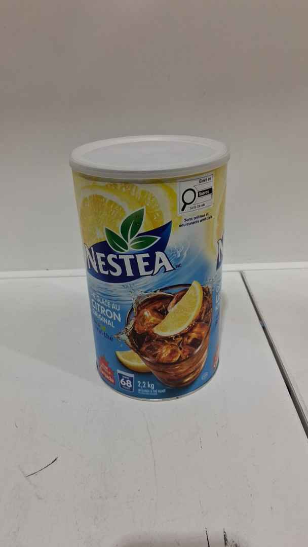 NESTEA ORIGINAL POWDERED LEMON ICED TEA DRINK MIX - 2.2KG image 2