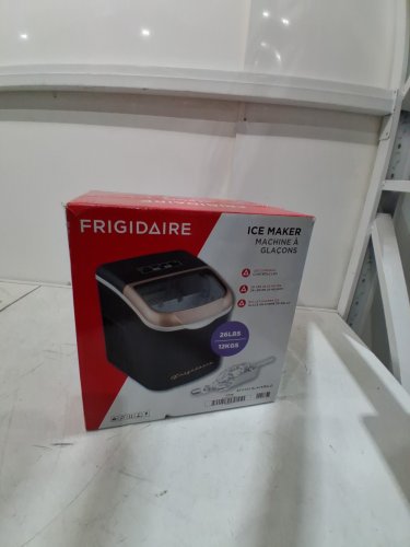 FRIGIDAIRE COMPACT ELECTRIC ICE MAKER - MAKES 26LBS OF ICE/DAY - WHITE (MODEL: EFIC160-WHITE) image 2