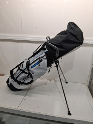 ULTIMATE Men's Complete Golf Clubs Set w/Golf Stand Bag - 460CC #1 Driver, #3 Fairway, Hybrid, #5#6#7#8#9#P #S Irons, Putter -WHITE (MODEL: SP3843WH) image 3