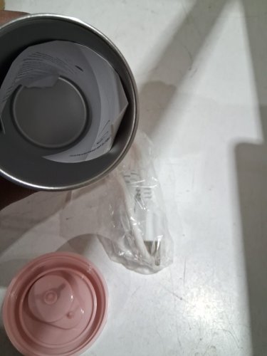 KOLHGNSE Small Portable Electric Kettle - 400ML - pink image 3