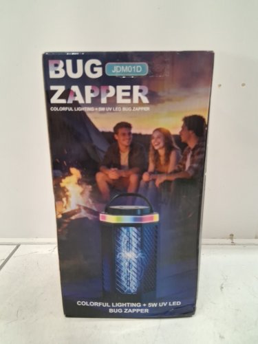 reogle rechargeable bug zapper lantern - black (model: jdm01d) image 4