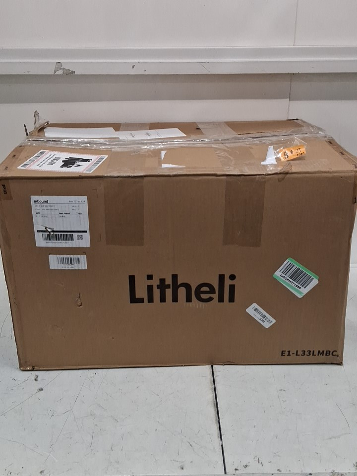 Litheli Cordless 20v lithium Lawn Mower with Brushless motor *tools only* - 13"- Green/grey (Model: D03004551) image 2