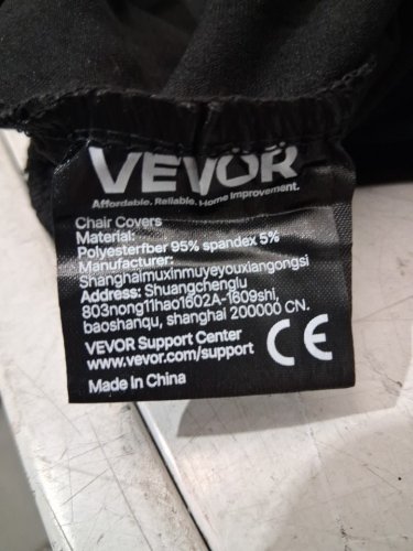 30pk stretchable machine washable spandex folding chair covers - black - (Model: RD-VV-03/RD-30SB-02)) image 4