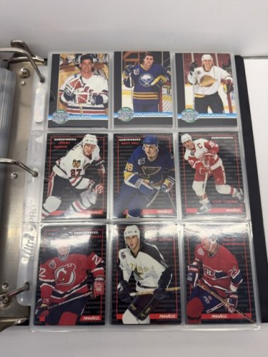 APPRX 630+ ASSSTD PINNACLE 1992/93 HOCKEY CARDS image 14