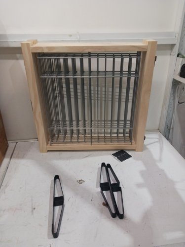 yocan wooden pet gate - 6 panels - 22.8'' x 13.8'' (model:ys421012) image 3
