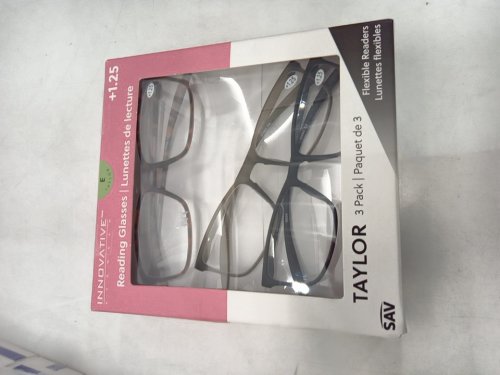 3PK Innovative Eyewear Taylor Reading Glasses - +1.25 - MULTICOLOURED (STYLE: 8855150) image 2