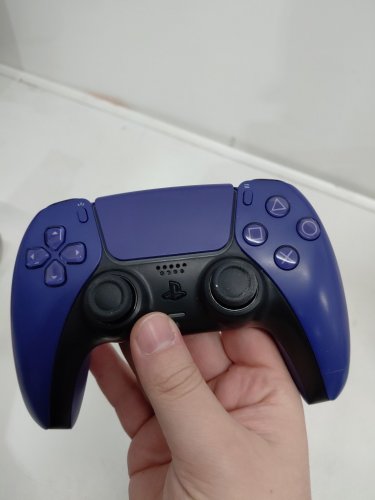 SONY DUALSENSE WIRELESS CONTROLLER - PLAYSTATION 5 (PS5) CONTROLLER - Galactic PURPLE (MODEL: CFI-ZCT1W) image 2