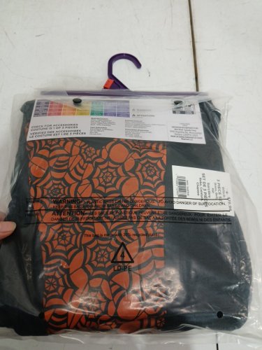 3PC WOMEN'S RUBIES WITCH COSTUME - SMALL - BLACK/ORANGE (STYLE: 700205) image 2