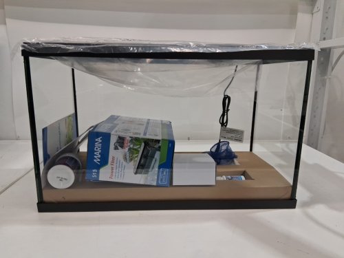 MARINA ENERGY EFFICIENT LED AQUARIUM KIT WITH SLIM FILTER, NET & MORE - 10 GALLON (38L) - (MODEL: 15256) image 2