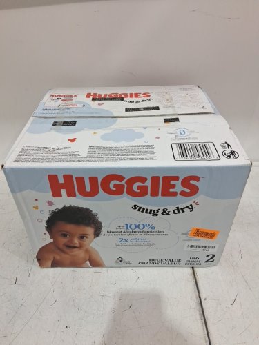 186PK Huggies Snug and Dry Baby Diapers - Size 2 (12-18 LBS) - Disney Baby Mickey Mouse (model: 5645502) image 2