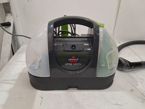 BISSELL LITTLE GREEN PORTABLE CARPET & UPHOLSTERY CLEANER - 48OZ TANK - GREEN/BLACK (MODEL: 14006) image 3