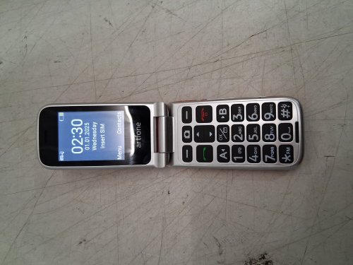 artfone Volte Flip Phone for Seniors - 4g - 2.4" - red (model: g3) image 3