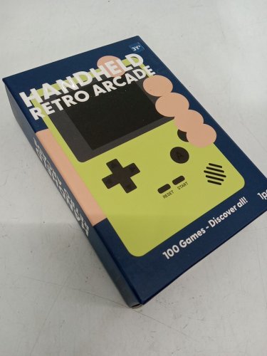 J'Adore Handheld Retro Arcade Game - 100 Games - 3.1" X 4.7" - Green (MODEL: 851780) image 2