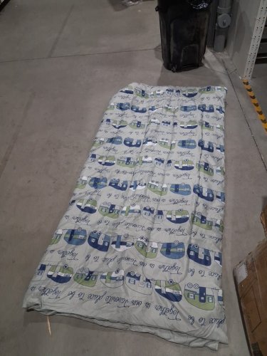 the lakeside collection our favorite place is together comforter - full/queen - camping print image 3